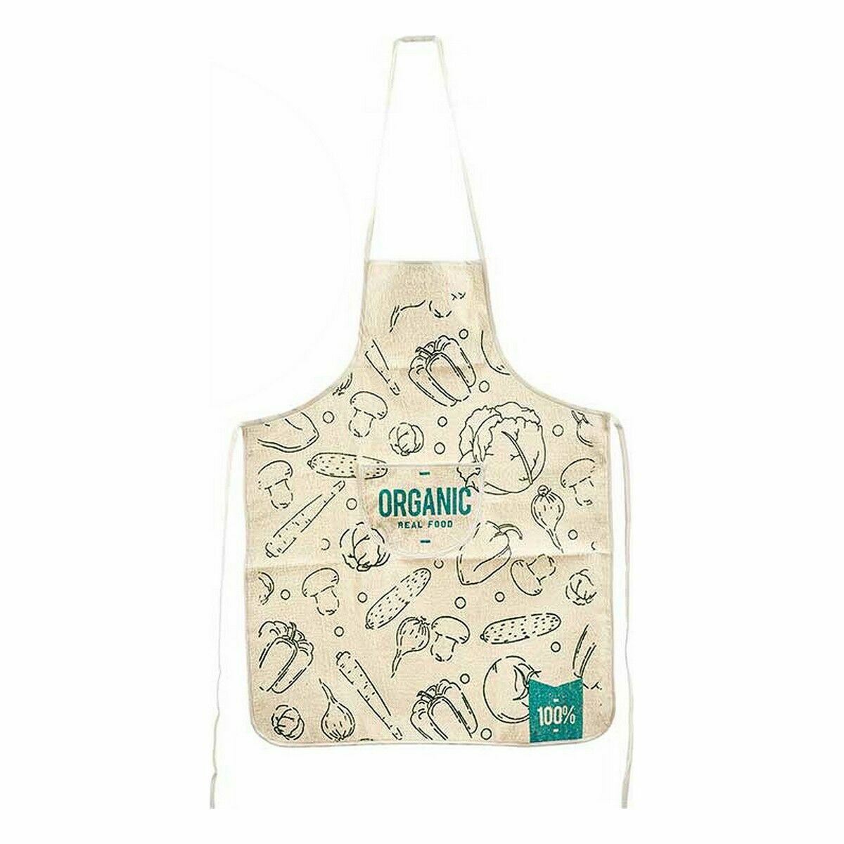 Kitchen Set Kinvara Organic Blue White Polyester 2 Pieces